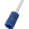 Końcówka pinowa, 1.9mm średnica, 12mm długość, Niebieski, 14AWG - 16AWG