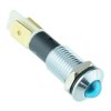 Blue LED 10mm Metal Panel Indicator 12V