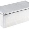 Puszka elektroinstalacyjna, 300 x 150 x 120mm, IP66, kolor Niemalowany, materiał Stal nierdzewna, RS PRO