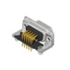 Złącze D-Sub 15-pinowe Żeński Kątowy Montaż gwintowany