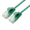 ROLINE UTP Data Center Patch Cord Cat.6A (Class EA), LSOH, bardzo cienki, zielony, 0,3 m