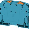 Through terminal block, push-in connection, 150 mm², 309 A, 8 kV, blue, 2728780000