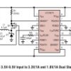 Dual Constant Frequency Current Mode Step-Down DC/DC Controller