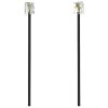 Hama 201138 Phone Cable RJ11 to RJ11 6p4c Black 6m