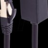 BS08-44035 RJ45 patch cable extension, Cat. 8.1, black 2.0 m