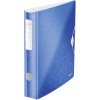 Leitz 1107-00-36 Wow Folder A4 Blue Metallic 65Mm Spine 2 Brackets