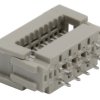 Złącze IDC 10-pinowe 2-rzędowe raster: 2.54mm Męski Montaż na kablu TE Connectivity