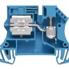 Kostka zaciskowa na szynie DIN Weidmuller poziomy: Pojedynczy 26 → 8AWG WNT 57A 400 V
