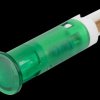 QS81XXG24 Indicator LED, 24 V DC, 8 mm, FASTON, green