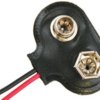 Battery connection for 9 V-battery, 1 cell, BS-4 T