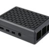 Waveshare Aluminum Grid Grooved Case for Raspberry Pi 4, Inner Heatsink Pillars