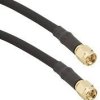 Coaxial cable, SMA plug (straight) to SMA plug (straight), 50 Ω, RG-58, grommet black, 750 mm, 135101-04-M0.75