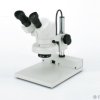 Mikroskop stereo ze statywem i oświetleniem górnym - powiększenie 10x i 30x