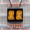 Dual Alphanumeric Display -Yellow 0.54