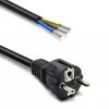 Qoltec Przewód zasilający SCHUKO CEE 7/7 miedź Cu odizolowany lutowany 3x1.50 mm² 1.8m