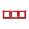 Ramka ozdobna Plana, 2+2+2M, Reflex Ruby, 14644.51