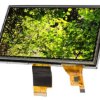 Kolorowy wyświetlacz LCD 7cal 1024 x 600pikseli LVDS I/F Tak Display Visions