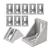 Uchwyt Narożny 35x35mm M5 Do Profili 3030 TSLOT T-NUT x10 szt