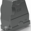 Housing, size HB6, die-cast aluminum, M40, angled/straight, screw locking, IP68, T1920062140-009
