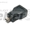 Wtyk miniUSB 5pin - Gniazdo USB przejściówka