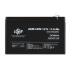 Akumulator VRLA AGM 12V 7.5Ah 90Wh (żywotność 5-6lat) LPM 12V-7.5Ah