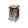 Finder 56.32.8.024.0050 Plug-in Relay 24V AC 12A 2 change-overs LED display