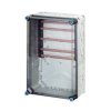 Skrzynka szynowa Mi, IP 65, wlk. 3 - 300x450x170, 250 A, 5-bieg., skrz. pionowa Mi 6352 2000651