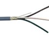 Kabel do transmisji danych 0,25 mm² 3 -rdzeniowy Ekranowany 23 AWG AWG PVC 250 V