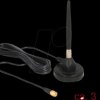 12421 GSM Antenna SMA plug 3 dBi, outdoor, black