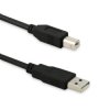 Qoltec Kabel USB 2.0 A męski B męski 0.5m