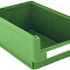 BITO Lagertechnik 384536 Skrzynka magazynowa nadaje się na żywność (D x S x W) 500 x 315 x 200 mm zielony 6 szt.