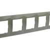 NILOE Ramka pięciokrotna popielaty tworzywo Poziomy i pionowy pięciokrotna 665035