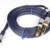 Kabel JACK 3.5 (ż) - 2x 6.3 wtyk mono MK72 VITALCO 3m