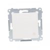 Simon 54 Przycisk /światło/, szybkozłącza, biały DS1.01/11
