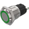 Signal light, 24 V (AC), 24 V (DC), 250 V, green, Mounting Ø 16 mm, 82-10-000837