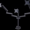 3MP2AG-MONITOR-ARM Monitor mount, 3 displays, table mounting