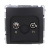 Simon Basic Gniazdo Antenowe R-Tv Końcowe, Separowane (Moduł), 1X Wejście:...