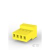TE Connectivity 3-640432-4 Connector Female 4 Contact 1 Row Unshrouded