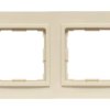VENA2 Ramka podwójna krem 520382