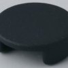 Front cap, nero, CK, for rotary knobs size 16, A3216009
