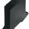 Base element, PA, (W x H x D) 22.5 x 109.3 x 107.4 mm, black, for OMNIMATE enclosure, 1104450000