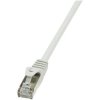 LogiLink CP1022D RJ45 Patch Cable CAT 5e SF/UTP 0.50m Grey 1 pc(s)