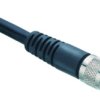 Sensor actuator cable, M9-cable socket, straight to open end, 5 pole, 5 m, PUR, black, 3 A, 79 1414 15 05