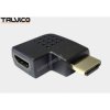Przejściówka HDMI Wtyk Gniazdo Strona
