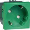 PEHA by Honeywell 1 x Płytka przycisku Gniazdo elektryczne zielony 400411 1 szt.