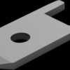 Faston plug, 6.35 x 0.81 mm, L 12.8 mm, uninsulated, straight, 170267-1