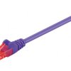 CAT 6 kabel krosowy, U/UTP, Fioletowy