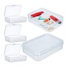 Plastikowy Organizer 90x65x30mm Pudełeczko z Zamknięciem Mały Pojemnik - Zestaw 5 sztuk