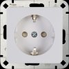 915013000 HK02 outlet, increased touch protection, Arctic white