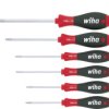 Wiha Zestaw Wkrętaków SoftFinish TORX Tamper Resistant z otworem 6-cz. 362TRK6 24506